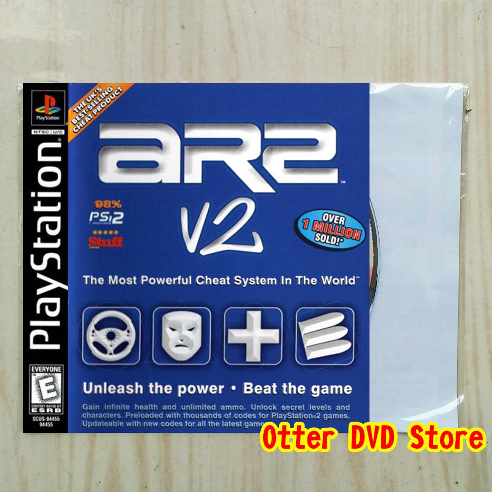Kaset CD Game Ps1 Ps 1 Action Replay 2 Version 2 - ARMax 2 - AR Max 2