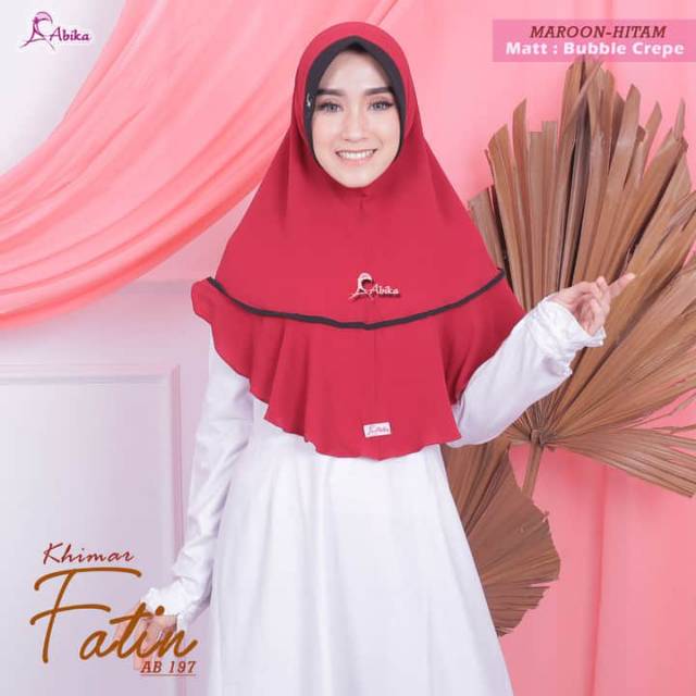 Hijab Abika Khimar FATIN Original by Abika hijab