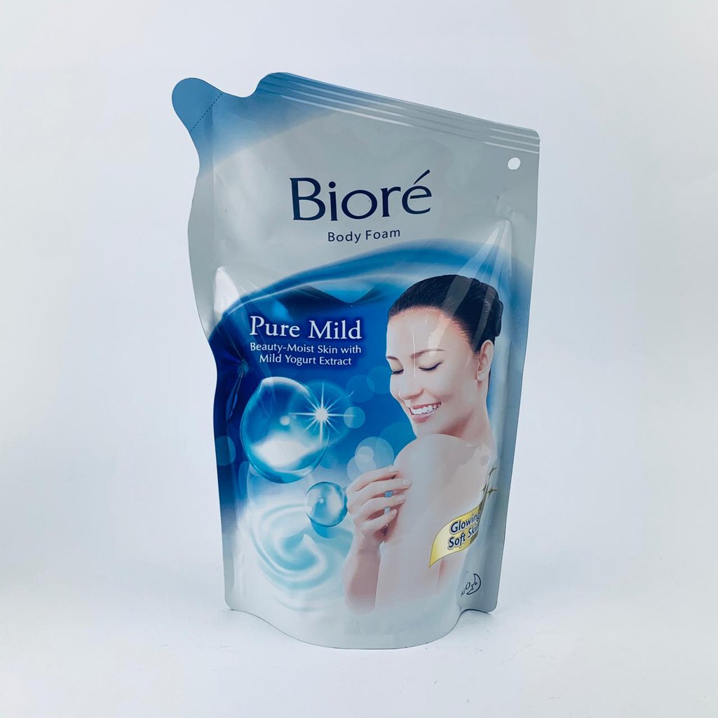 Biore / Body foam / Pure mild / 550ml / 450ml