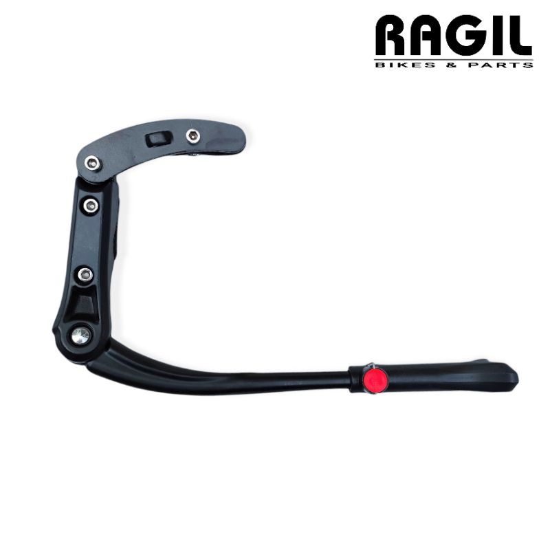 STANDAR SEPEDA SAMPING ALLOY MTB MODEL KOBA JAGANG STANDART BELAKANG HITAM LIPAT FEDERAL 20 20" 24 2