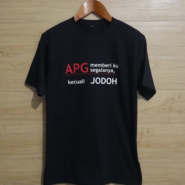 DI JUAL KAOS APG JOMBLO BAJU ATASAN PRIA DAN WANITA TERMURAH MANTAP