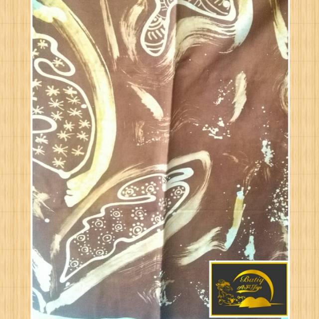 

Batik Tulis Coret Kombinasi Lukis