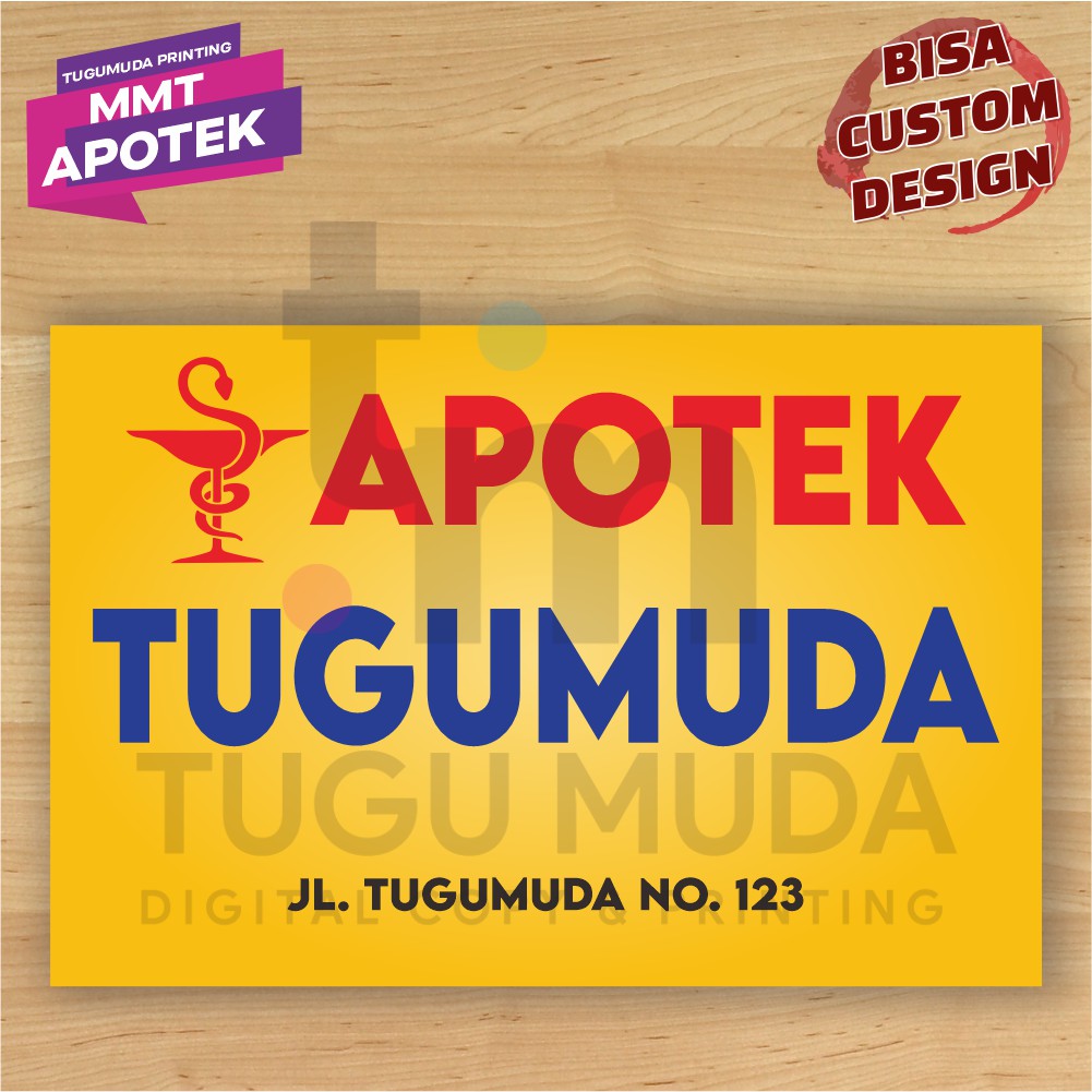 Cetak Spanduk|Banner|MMT - APOTEK/TOKO OBAT/MEDICAL SUPPLY/APOTIK/OBAT