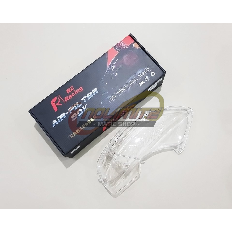 Cover Tutup Air Filter Transparan Smoke Yamaha NMAX