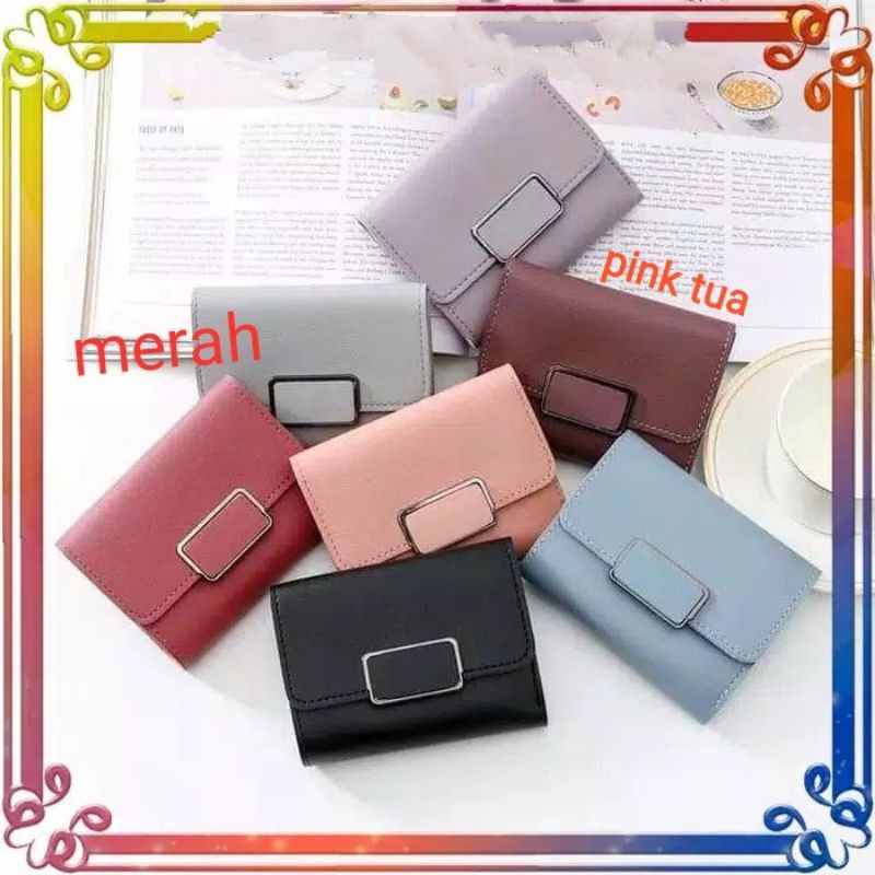 Dompet Wanita Dompet Kartu Dompet Kelly Belly Cewek Lipat Mini Import Dompet Panjang Lipat Dompet Murah