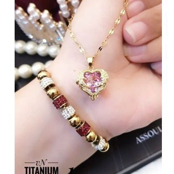 titanium gelang kalung termurah 2708jum