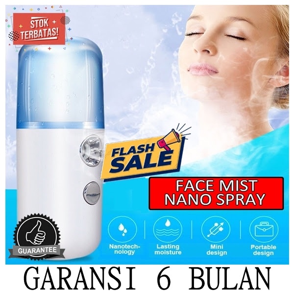 Nano spray mini murah ori alat face mist spray 30ml alat semprotan pelembab wajah mini terbaik prakt
