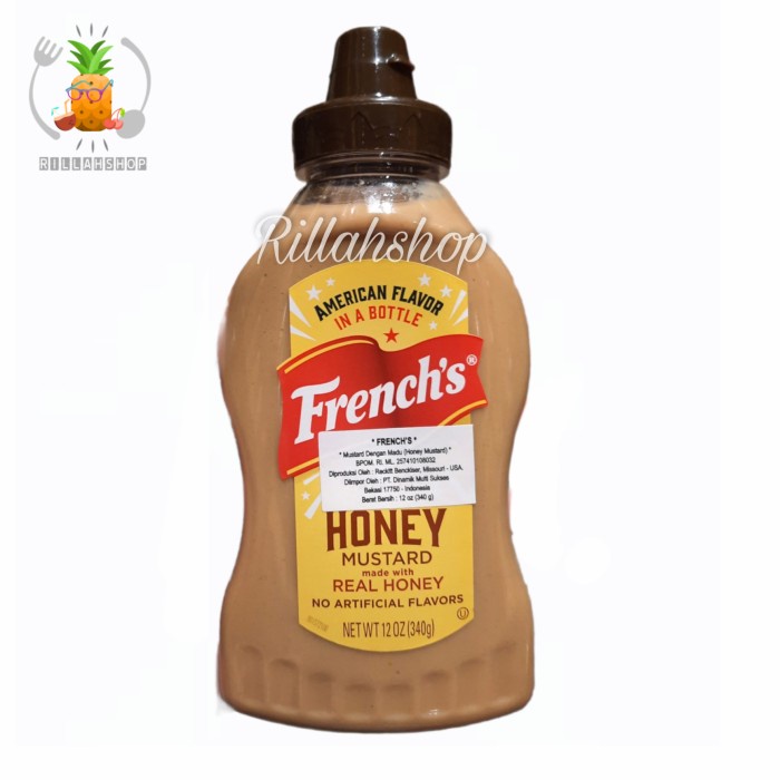 

French's Mustard Honey 12OZ (340g)