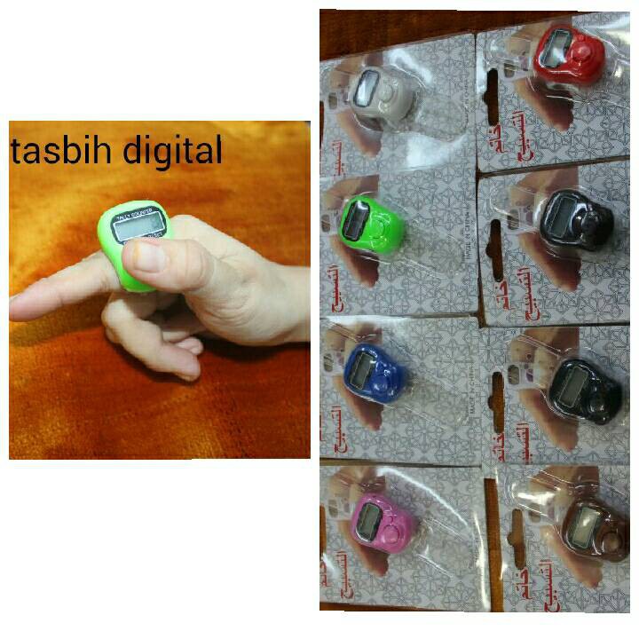 Tasbih Digital Praktis Warna Random