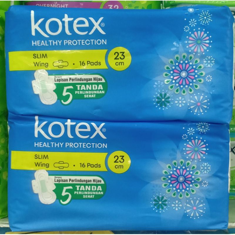 KOTEX HEALTHY PROTECTION SLIM WING 23CM 16PADS