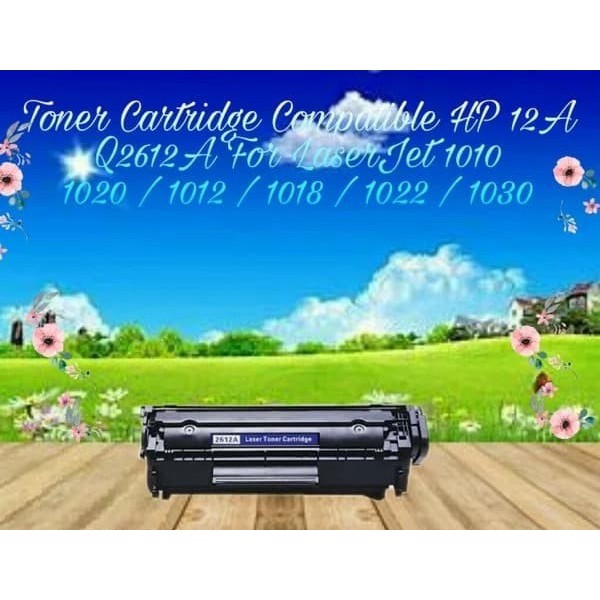 Cartridge Toner Compatible HP 12A Q2612A Q 2612A LJ 1010 1020  M1005 1005 M1319 1015 1018 MHHQ