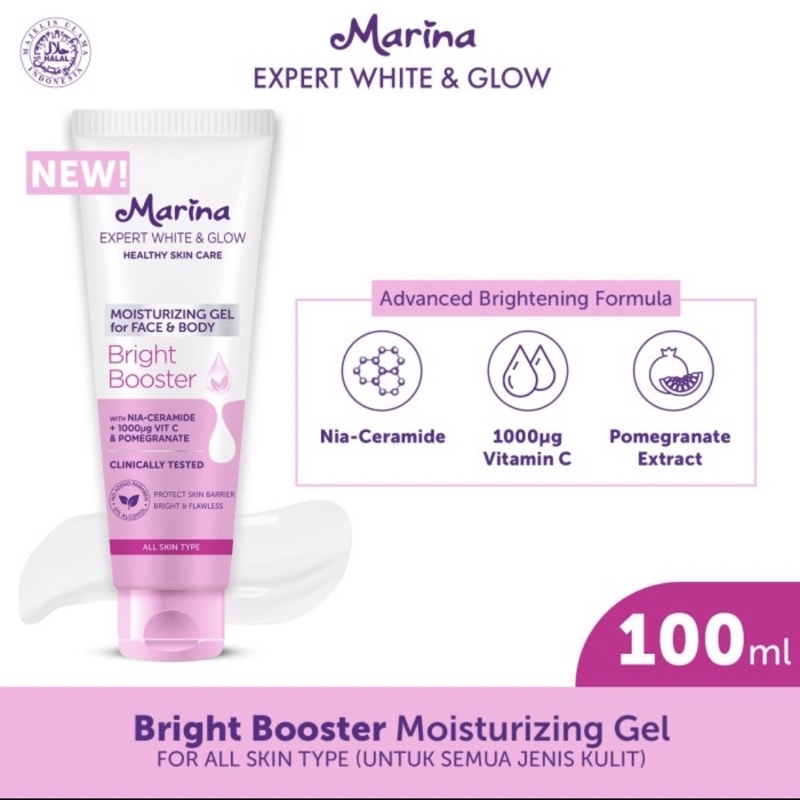 ❣️Rakkistore99❣️Marina Expert White&amp;Glow Whip Facial Foam | Bright Bost | Hydra Lock (50ml/100ml)