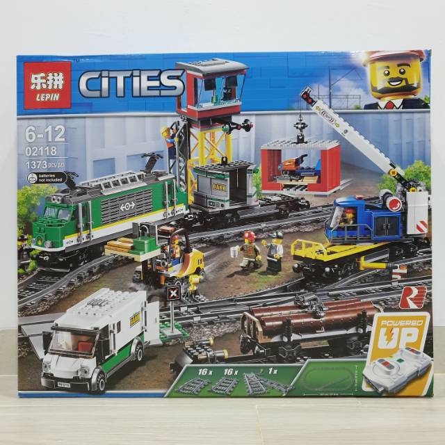Lepin 02118 City Series Cargo Train 60198