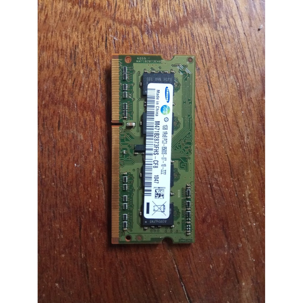 RAM Laptop merk Samsung 1GB 1RX8 DDR3 - 8500S