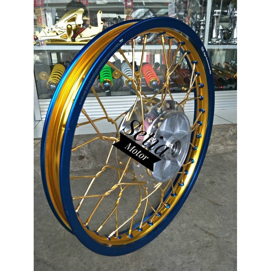 Velg Jupiter Mx New - Paket Velg Tdr Jari Jari Kepang Tromol Rakit - Variasi Motor
