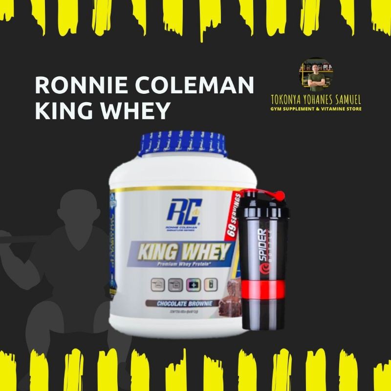 Jual King Whey 5 Lb Ronnie Coleman Whey Rc | Shopee Indonesia