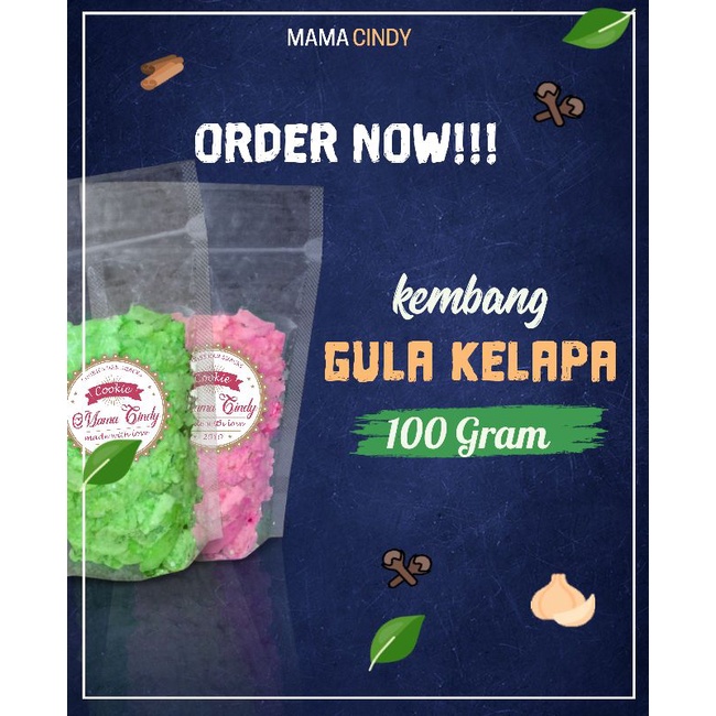 

KEMBANG GULA KELAPA 100 GRAM