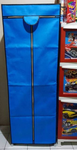 Lemari Gantung Pakaian Baju Gamis Long Dress Tinggi Portable