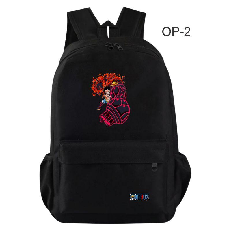 Tas Ransel Sekolah Anime One Piece Luffy Pria Tas One Piece Terbaru Karakter Kartun Tas Punggung