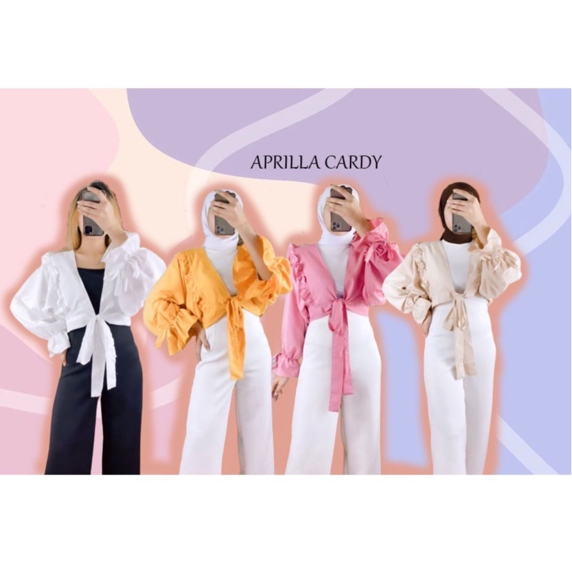 RX Fashion - Aprila cardy Twistcone / Aprilia cardy / Cardigan Marion  / Miranti Outer Cardigan / Outer Rubiya -BN