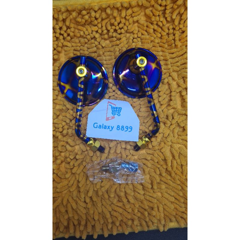 Spion Fino Blue X tangkai pendek honda yamaha bisa Spion fino blue xxx