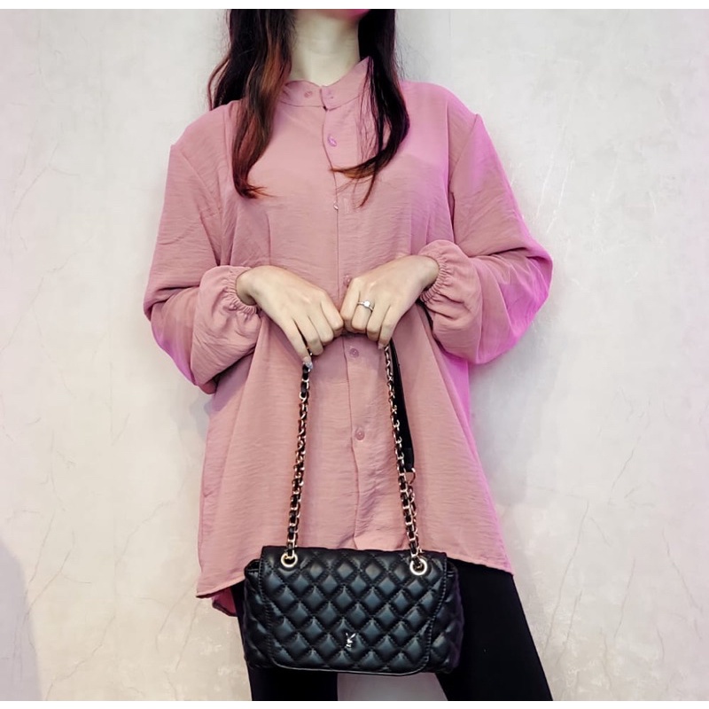 ⭐️ PREMIUM AIRFLOW CRINCLE ⭐️ Vella Blouse CRINCLE u8y