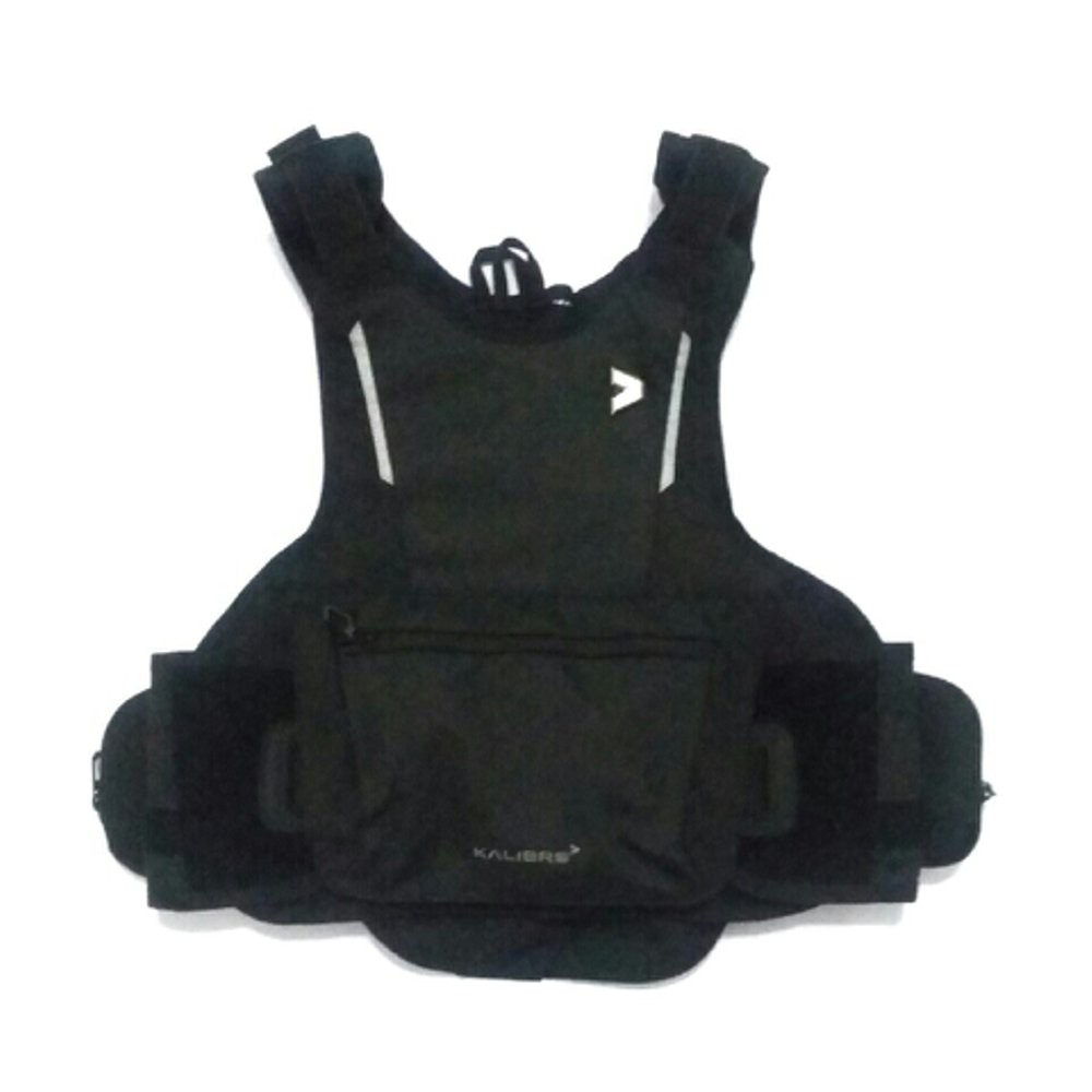 Kalibre Hyper Driver 01 Vest Rompi Body Protector Motor + Tas Ransel 970001-000 Hitam Terbaik