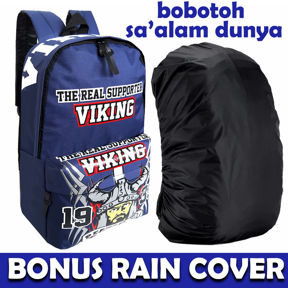 Tas Sekolah Pria Viking Persib Bandung Tas Ransel Pria Tas Punggung Pria Tas Rangsel Cowok