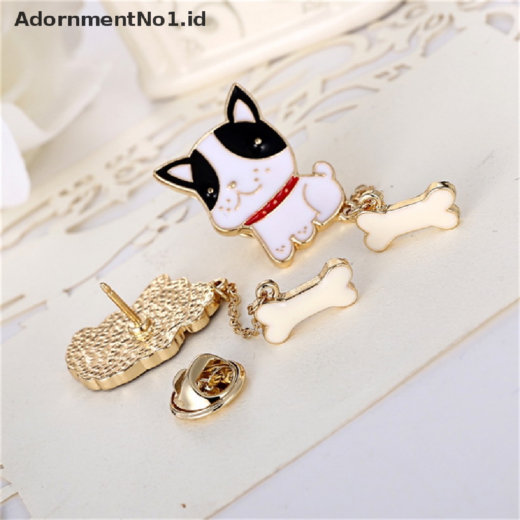 (AdornmentNo1) Bros / Pin Bentuk Anjing Hot Dog Lucu Untuk Wanita Bros Bentuk Anjing Lucu Untuk Wanita Boneka Anjing Lucu