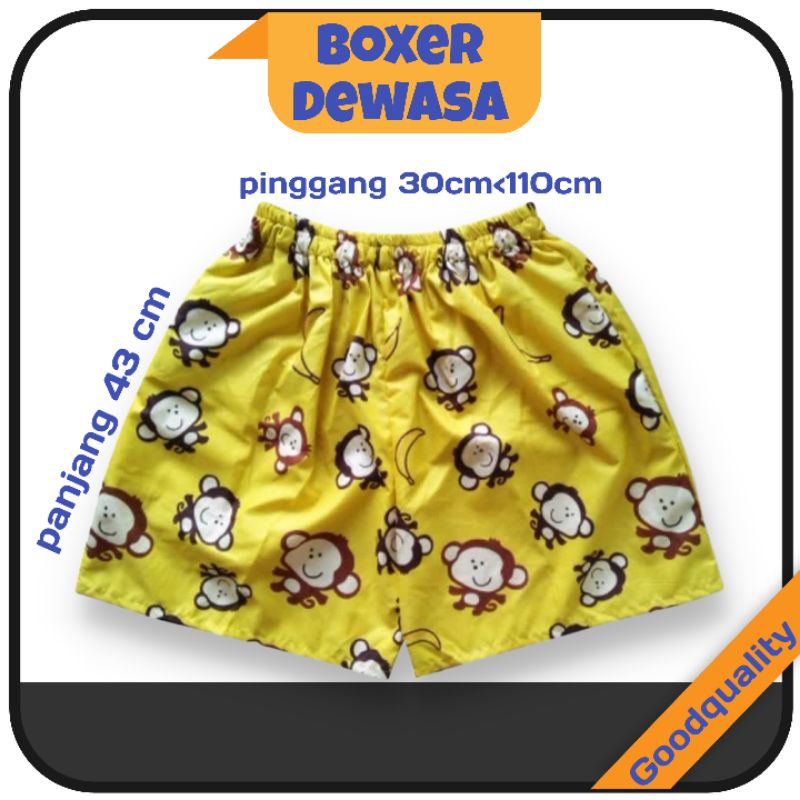 Boxer Dewasa Celana pendek pria Celana kolor cowok celana pantai Celana Boxer distro  Celana kolor murah Celana harian.