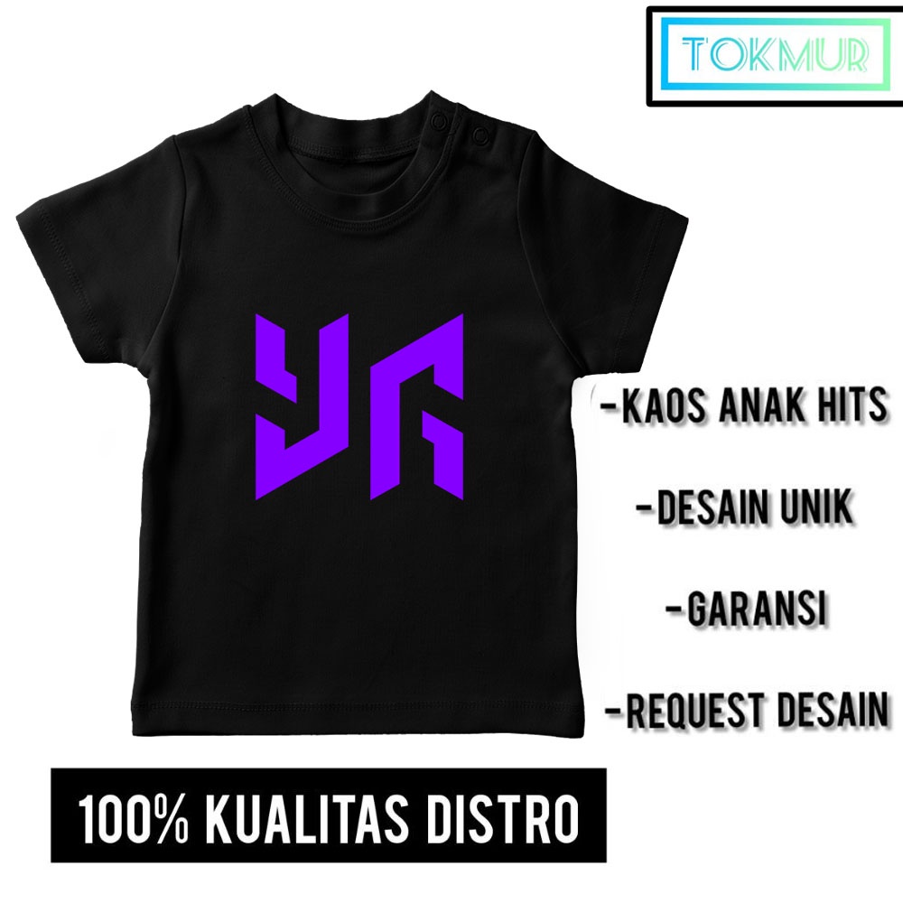 Kaos Anak Laki Laki Yangon Galacticos Team Esports Myanmar Game Dota 2 Mobile Legends Kualitas Distr