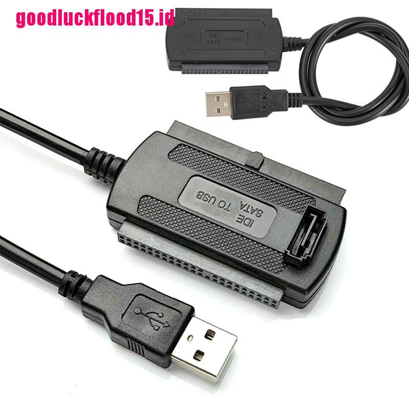 {LUCKID}USB 2.0 To IDE SATA Adapter Converter Cable For 2.5 3.5 Inch Hard Drive HD