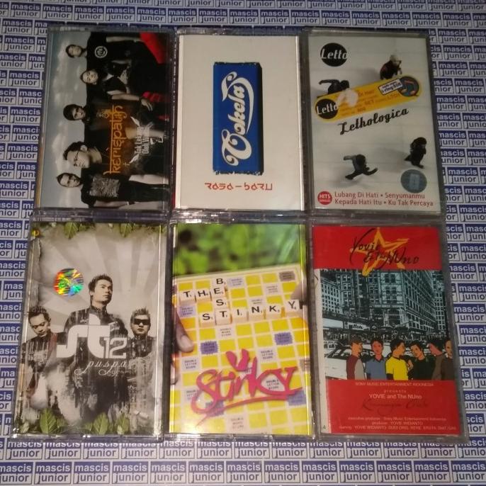 Kaset Pita Kerispatih Cokelat Letto St12 Stinky Yovie & Nuno PRAKTIS