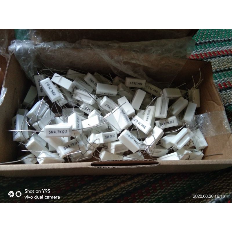 resitor 4k7 5w taiwan