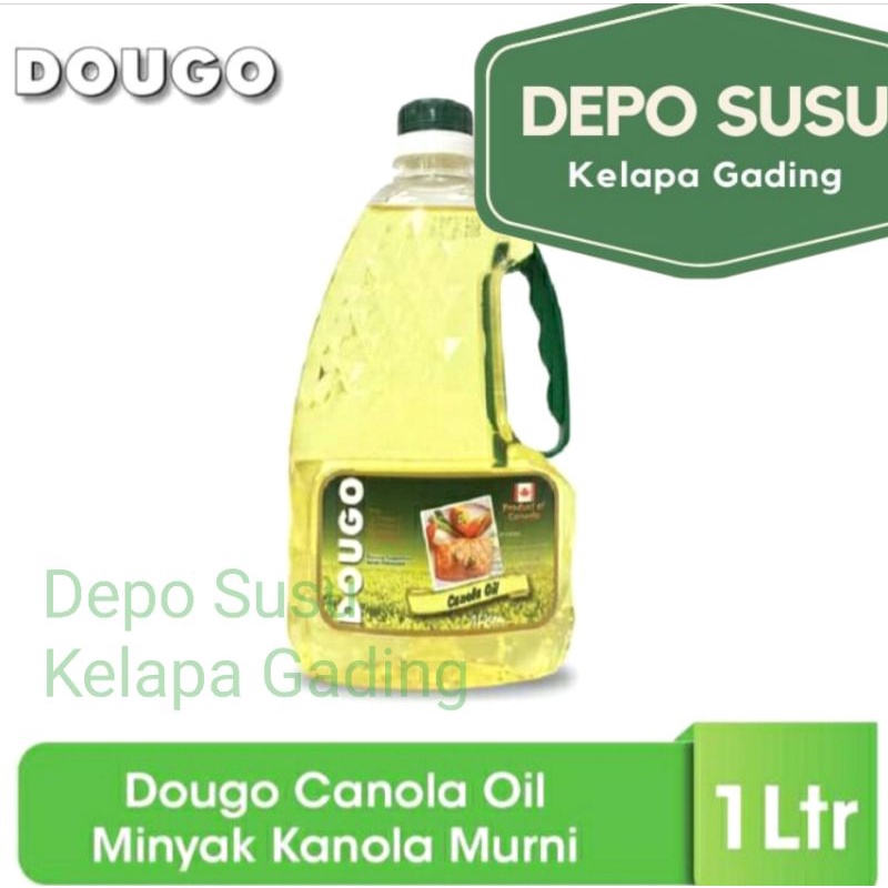 Dougo Canola Oil 1L Corn | Sunflower | Olive Minyak Goreng Jagung Sehat Dogo 1 Liter 1000ml Bunga Matahari