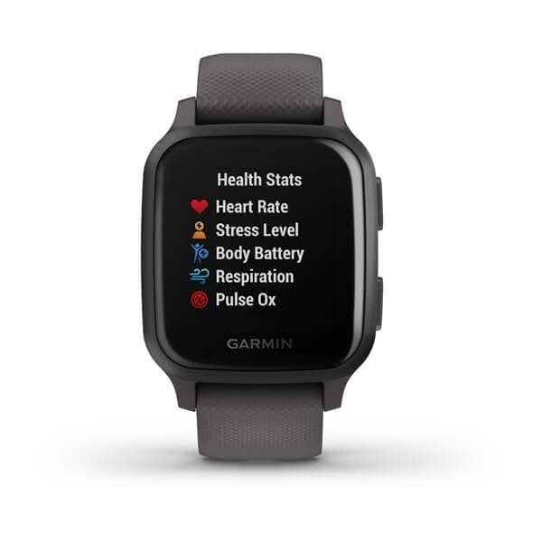 Garmin Venu Sq Smart watch Shadow Gray/Slate garansi resmi TAM