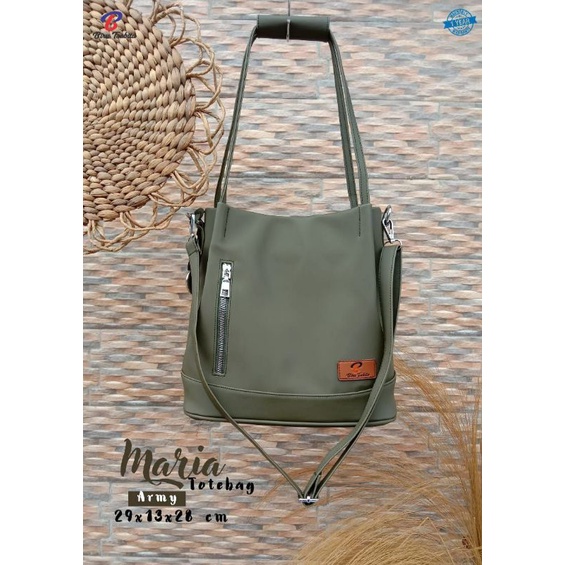 READY TOTEBAG MARIA/ SLINGBAG CHOCOLY ORIGINAL BY BIRU TSABITA