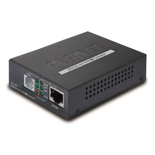 Planet VC-231 10/100Mbps Ethernet Over VDSL2 Converter (Profile 30a)