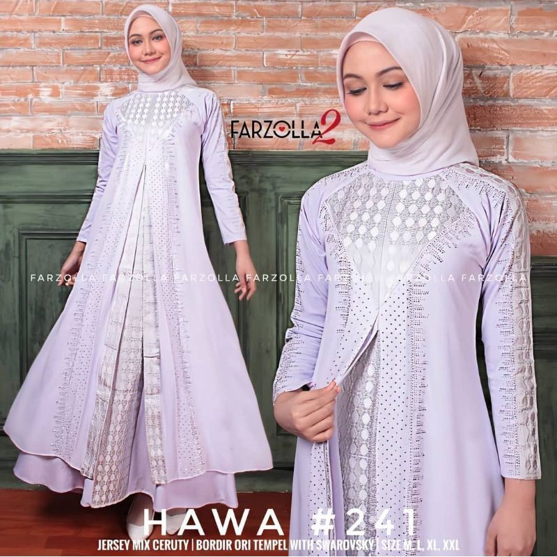 GAMIS ABAYA WARNA PUTIH