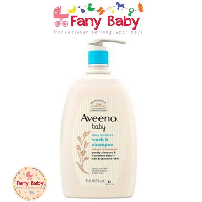 Aveeno Baby Wash & Shampoo 354ml