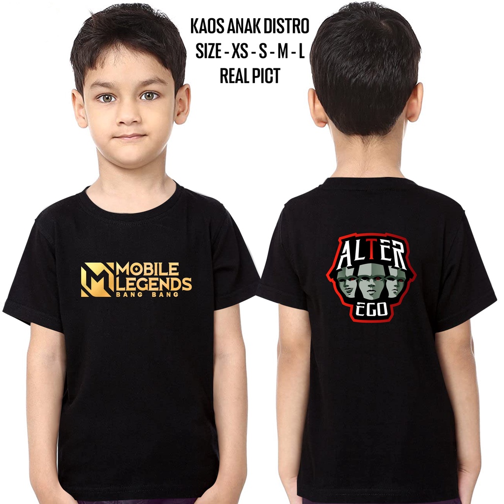 Kaos Anak ML ALTER EGO - Kaos ML ALTER EGO - Kaos Mobile legend / kaos ml ALTER EGO / kaos ALTER EGO