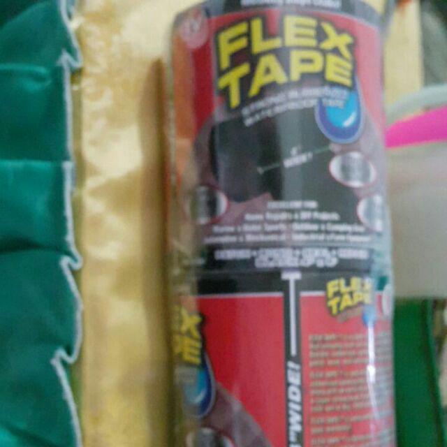 Lakban Waterproof Flex Tape Isolasi Ajaib Anti Air Multifungsi Tambal Bak Bocor 4x150cm