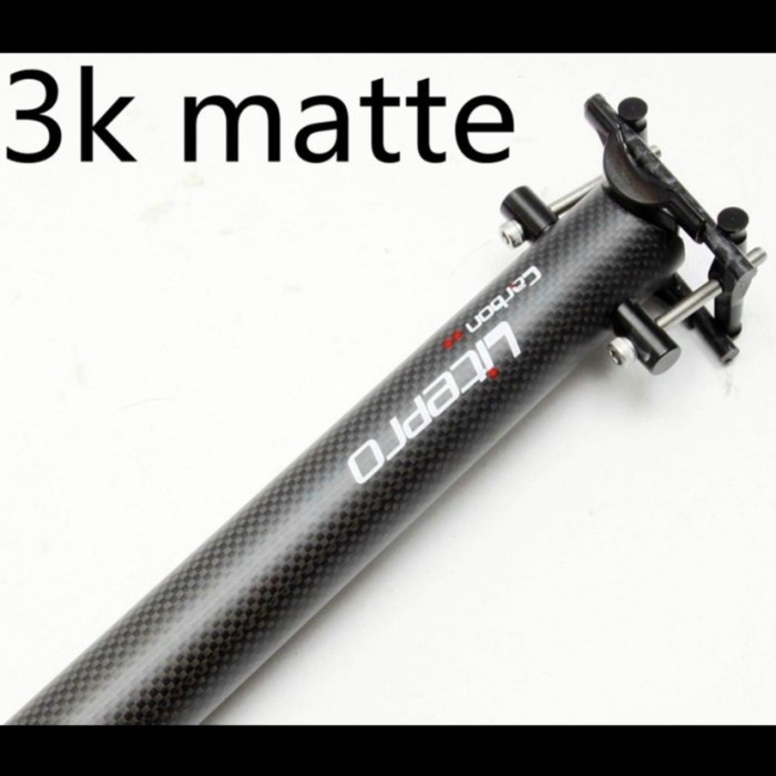 Seatpost Original LITEPRO CARBON 31,8x580mm - Black matte