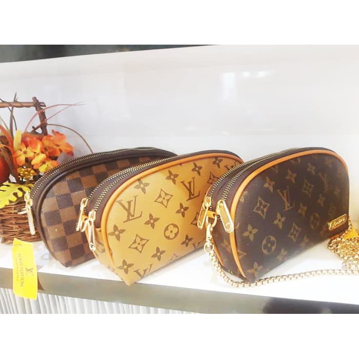TAS IMPORT Tas wanita Lv selempang keong tas selempang sling bag tas batam