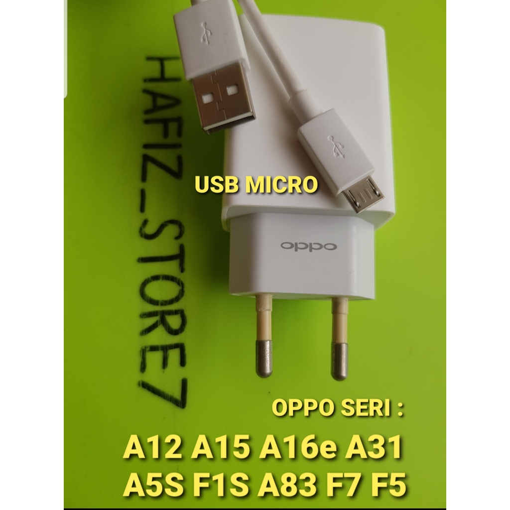 Charger oppo 2A Original A12 A15 A16e A5S A31 A83 copotan dari hp