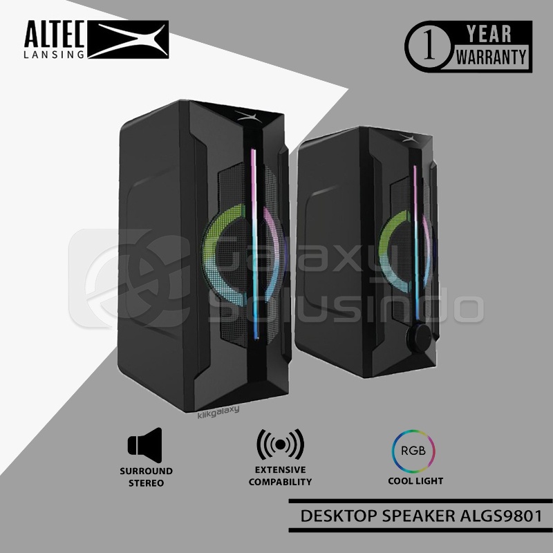 Altec Lansing ALGS9801 RGB 2.0 Speaker