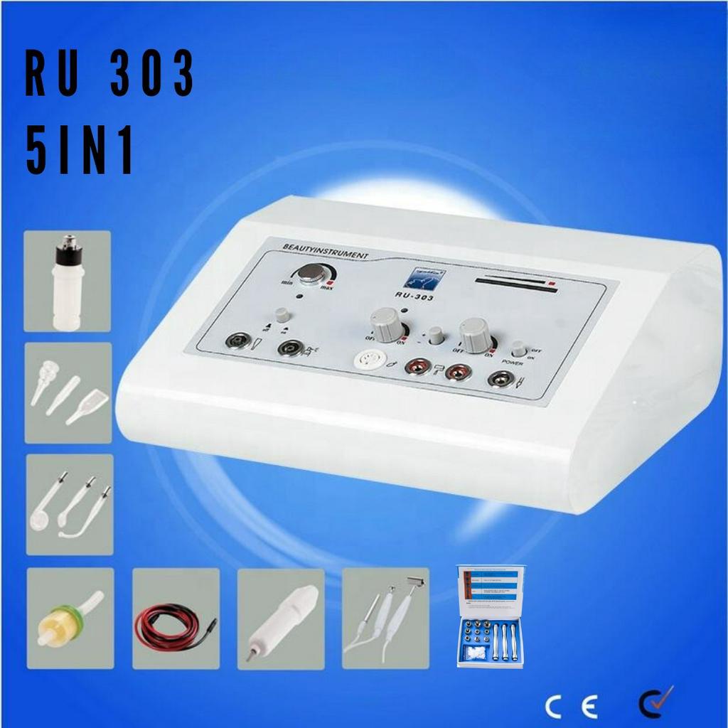 alat Ru 303 facial 5in1 dermabrasi hf galvanic vacum dll