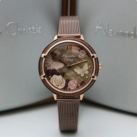 Jam Tangan Wanita Alexandre Christie AC 2873 Original