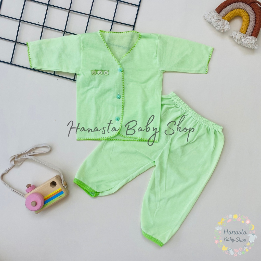 Setelan Lengan Panjang Bayi Murah / Baju Bayi Newborn Polos