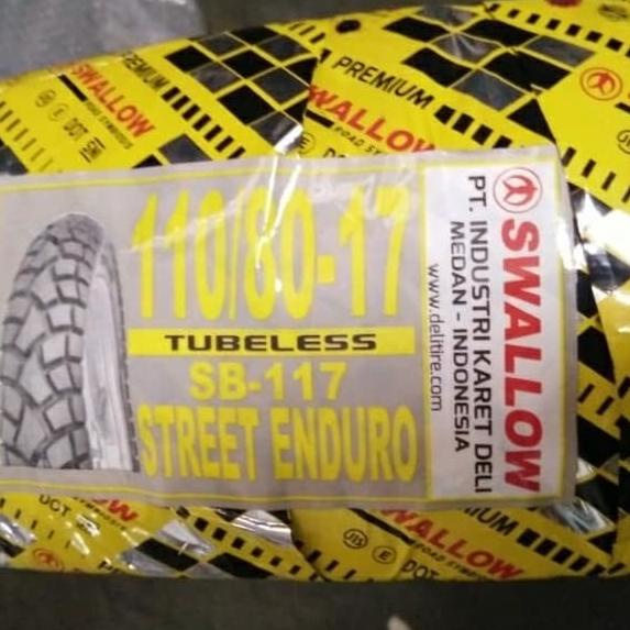 Ban luar 110 80 17 sb117 sb 117 swallow harapan44 Berkualitas